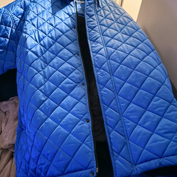 Balenciaga Blue Nylon Quilted Jacket *RARE FIND* - Picture 4 of 4
